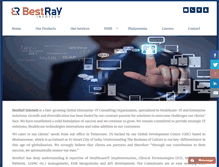Tablet Screenshot of bestrayinfotech.com